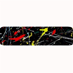 Random Paint Splats Background Large Bar Mats by Vaneshart