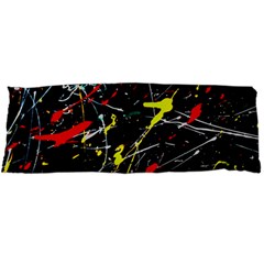 Random Paint Splats Background Body Pillow Case Dakimakura (two Sides) by Vaneshart