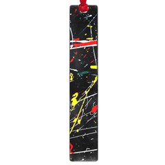 Random Paint Splats Background Large Book Marks by Vaneshart