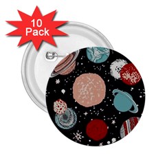 Space Galaxy Pattern 2.25  Buttons (10 pack) 