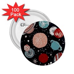 Space Galaxy Pattern 2.25  Buttons (100 pack) 