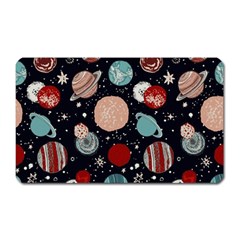 Space Galaxy Pattern Magnet (Rectangular)