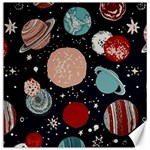 Space Galaxy Pattern Canvas 12  x 12  11.4 x11.56  Canvas - 1