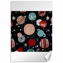 Space Galaxy Pattern Canvas 12  x 18 