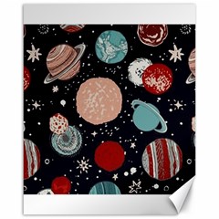 Space Galaxy Pattern Canvas 16  X 20  by Vaneshart