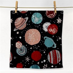 Space Galaxy Pattern Face Towel