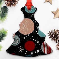 Space Galaxy Pattern Ornament (Christmas Tree) 