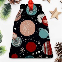 Space Galaxy Pattern Ornament (Bell)