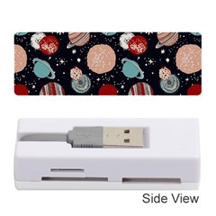 Space Galaxy Pattern Memory Card Reader (Stick)