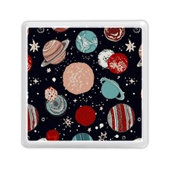 Space Galaxy Pattern Memory Card Reader (Square)