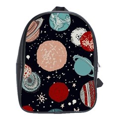 Space Galaxy Pattern School Bag (XL)