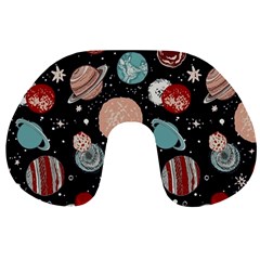 Space Galaxy Pattern Travel Neck Pillow