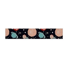 Space Galaxy Pattern Flano Scarf (Mini)