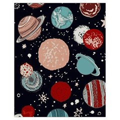 Space Galaxy Pattern Drawstring Bag (small) by Vaneshart