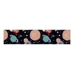 Space Galaxy Pattern Velvet Scrunchie