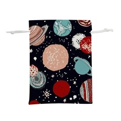 Space Galaxy Pattern Lightweight Drawstring Pouch (S)