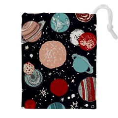 Space Galaxy Pattern Drawstring Pouch (5xl)