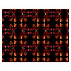 Christmas Bells Background Double Sided Flano Blanket (medium)  by Vaneshart