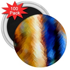 Abstract Paint Smears 3  Magnets (100 Pack) by Vaneshart