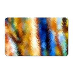 Abstract Paint Smears Magnet (rectangular) by Vaneshart