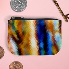 Abstract Paint Smears Mini Coin Purse by Vaneshart