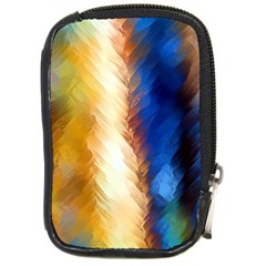 Abstract Paint Smears Compact Camera Leather Case by Vaneshart