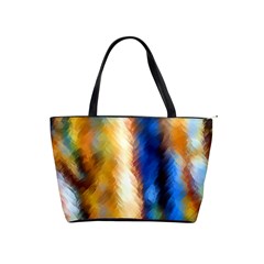 Abstract Paint Smears Classic Shoulder Handbag by Vaneshart