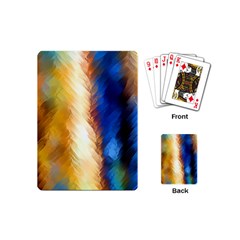 Abstract Paint Smears Playing Cards Single Design (mini) by Vaneshart