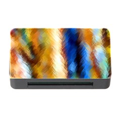 Abstract Paint Smears Memory Card Reader With Cf by Vaneshart