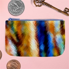 Abstract Paint Smears Large Coin Purse by Vaneshart