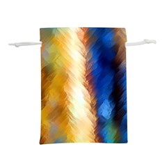 Abstract Paint Smears Lightweight Drawstring Pouch (l) by Vaneshart