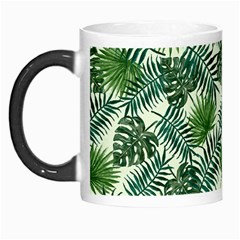 Leaves Tropical Wallpaper Foliage Morph Mugs by Vaneshart