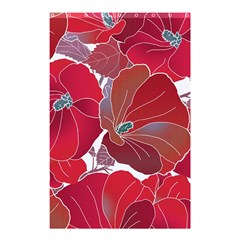 Floral Pattern Background Shower Curtain 48  X 72  (small)  by Vaneshart