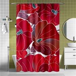 Floral Pattern Background Shower Curtain 48  x 72  (Small)  Curtain(48  X 72 ) - 42.18 x64.8  Curtain(48  X 72 )