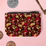 Floral Pattern Design Mini Coin Purse Back