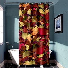 Floral Pattern Design Shower Curtain 36  X 72  (stall)  by Vaneshart