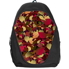 Floral Pattern Design Backpack Bag by Vaneshart