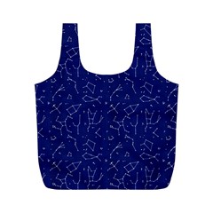 Constellations Pattern Full Print Recycle Bag (m) by Vaneshart