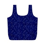 Constellations Pattern Full Print Recycle Bag (M) Back