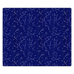 Constellations Pattern Double Sided Flano Blanket (small)  by Vaneshart