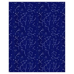 Constellations Pattern Drawstring Bag (small) by Vaneshart