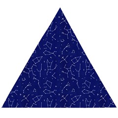 Constellations Pattern Wooden Puzzle Triangle