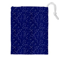 Constellations Pattern Drawstring Pouch (4xl) by Vaneshart