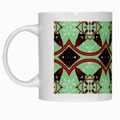 Christmas Pattern White Mugs by Vaneshart