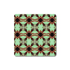 Christmas Pattern Square Magnet by Vaneshart