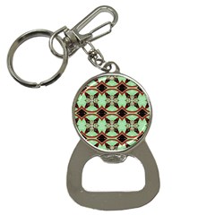 Christmas Pattern Bottle Opener Key Chain by Vaneshart