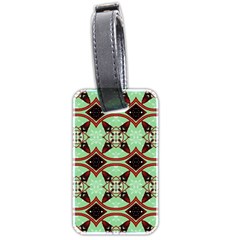 Christmas Pattern Luggage Tag (two Sides) by Vaneshart