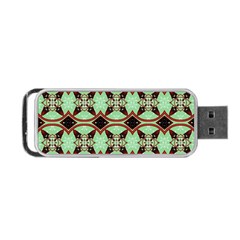 Christmas Pattern Portable Usb Flash (one Side)