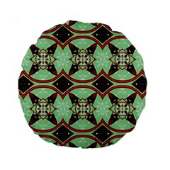 Christmas Pattern Standard 15  Premium Round Cushions by Vaneshart