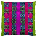 Flowers In A Rainbow Liana Forest Festive Standard Flano Cushion Case (Two Sides) Front